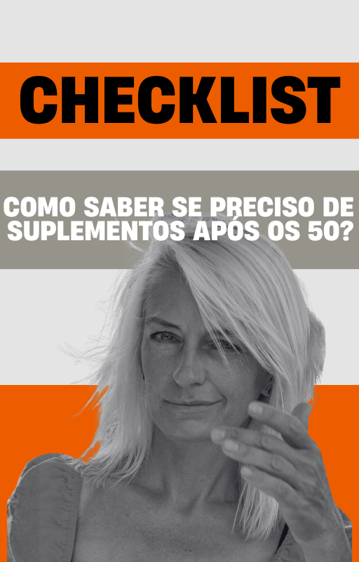 Infográfico Necessidade de Suplementos pós 50